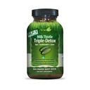 Irwin Naturals Milk Thistle Triple-Detox – Advanced Maver & Detox Support, 60 Vedel Softgels