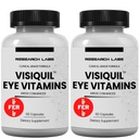 Uurimislaborid Silma vitamiinid Suurendatud imendumine AREDS 2 Plus Formula 20mg Lutein, 10mg Zeaxanthin, Bilberry, Eyebright, Tsink, ALA, Quercetin ja muud tõestatud koostisosad, et võidelda silmaprobleemidega