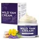 Lavender Wild Yam Cream for Women Hormone Balance, Evening Primrose infused for Menopause Support, Moisturizing Self Care for Hot Flashes, Night Sweats, Relaxation Gifts for Women