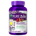 PURE Zzzs Kidz, Kids Melatoniin Gummy, Sleep Aid, väike kogus melatoniini lastele, kummeli ja lavendli, melatoniin 1 mg, melatoniin Gummies Kids, Berry Maitsestatud, 72 Sleep Gummies