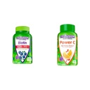 Vitafusion Extra Tugevus Biotin Gummy Vitamiinid & Power C Vitamiin Kummid Immune Support, Oranž maitsestatud, 282 mg C-vitamiini, Ameerika number 1 Gummy Vitamiin Brand, 50 päeva pakkumine, 150 krahv