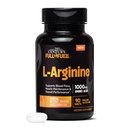 21st Century Full Fuel 365 L-arginiin 1000mg, 90 Count, Aminohappelisa lihastele, verevoolule ja vastupidavusele, mitte-GMO, gluteenivaba