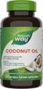 Nature's Way Coconut Oil, 62% MCTs(1), Hexane Free, 120 Softgels (Packaging May Vary)