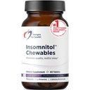 Disainid tervise insomnitool närimistables - närimistable melatoniin - 200mg L-theanine, 5-HTP, vitamiin B6 + inositool - maitsev sidrunimaitseline täiendus - Vegan (60 tabletti)