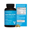 High-Potency, Super EPA / DHA kalaõli 750mg olulisi Omega-3 rasvhappeid | EPA & DHA | Südame tervis, aju tervis, immuunsüsteemi tervis