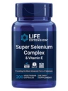 Life Extension Super Selenium Complex, 200 mcg – 3 Seleeni vormi, E-vitamiini – raku tervise ja pikaealisuse tugi – Gluteenivaba, mitte-GMO, taimetoitlane, 1 igapäevane – 200 kapslit