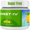 Sweet IV Electrolyte Powder – 3.9g Serving Flavored Drink Mix Magnesium, Copper – 40 Servings Magnesium Powder for Sports Enthusiasts, Athletes – Delicious and Refreshing (Lemon)