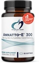 Tervise Annatto-E 300 mg tokotrienoolide disainilahendused - DeltaGold E-vitamiini komplekslisa koos Delta + Gamma-tokotrienoolidega - südame-veresoonkonna, tervislik vananemine + antioksüdantide tugi - mitte-GMO (30 softgeeli)
