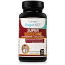 SugarMD Super Berberine Supplement - 250mg GlucoVantage Dihüdroberine koos Ceylon Cinnamon - 5X rohkem imendub kui tavaline Berberine - 30 kapslit (30 päeva pakkumine)