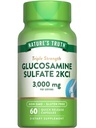 Looduse tõde Glükosamiinsulfaatkapslid | 3000mg | 60 Count | Triple Strength | Non-GMO & Gluteenivaba toidulisand