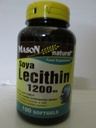 MASON LOODUSLIK letsitiin 1200 mg - tervislik südame-veresoonkonna süsteem, soodustab maksa ja reproduktiivset tervist, 100 softgeeli