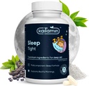Melatoniini looduslik uneabi, Theanine, 5-HTP, GABA, Mucuna pruriens, Phellodendron ja magneesium une ja stressi toetamiseks, 90 kapslit 45 päeva pakkumine - 7 in 1 uneabi
