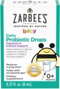 Zarbee beebi probiootikumide tilgad, igapäevane seedetrakt + immuuntoetus, vastsündinud imikud & üles, 0,27 Fl Oz