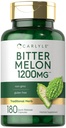 Carlyle Bitter Melon kapslid | 180 Arv | Mitte-GMO & Gluteenivaba ekstrakt | Kompleksne täiendus