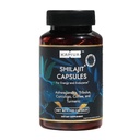 Orgaaniline Himaalaja Shilajit vaigu ekstrakt koos Ashwagandha & Turmeric-400mg Max potentsi, Lab Tested Pure Shilajit meestele ja naistele, 85+ Trace Minerals, Immune Support, Energy, 2 kuu Supply-120 Kapsel