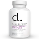 Puhas piimaohakas taimsed toidulisandid - 450mg piimaohaka ekstrakti maks Detox & Maksatoetus täiendus - Vegan Dieet Toidulisandid naistele ja meestele, 60 tabletti