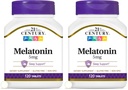 21. sajandi melatoniin 5 mg tabletid, 120 loendurit (2. pakend)