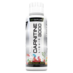 Cutler Nutrition Vedel L-karnitiin Fat Burner Supplement atsetüül L-karnitiin & L-karnitiin Tartraat - Fat Burner valem optimaalseks imendumiseks, energia ja lihaste toetamine | Hapu Gummy Maitse