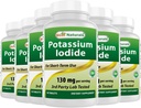 Parim looduslik kaaliumjodiid 130 mg serveerimise kohta - toidulisand, 90 tabletti (6)