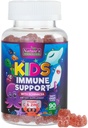 Lapsed Immune Support Supplement Gummies - igapäevased lapsed Vitamiinid C, Tsink ja Echinacea - Kummi lastele Immunity Support, vanuses 4 ja üles, Natural Berry Maitse, Non-GMO, Gluteenivaba & Vegan - 90 Gummies