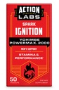 Action Labs Yohimbe PowerMax 2000, Meeste toetus vastupidavusele ja jõudlusele, Yohimbe, Magneesium, Kaltsium, Fosfor, 50 kapslit, 25 Servings