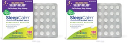 Boiron SleepCalm Tablets Sleep Aid for Deep,Relaxing,Restful Nighttime Sleep - Melatonin-Free and Non Habit-Forming -,120 Count (Pack of 2)