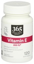 365 kogu toiduturul, vitamiin E 200 IU, 120 CT
