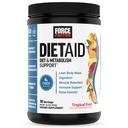 Jõufaktor Dieet Abi Pulber, Metabolism Booster & Diet Support Supplement for Lean Body Mass 15x Rohkem Absorbable kroomi, värskendav ja maitsev, troopilised puuviljad, 30 Servings