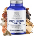 Premium Seenekompleks kapslid - Lõvi Mane Supplement Wellness valem Türgi saba, Shiitake, Cordyceps, Reishi, Chaga, Maitake - Immune Support Seened Taimsed täiendused - 60