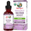 MaryRuth Organics Valerian Juur Vedelik tilgad | 2 kuu pakkumine | Suhkruvaba | USDA orgaaniline Valerian Juur tilgad | Toeta magada | Rahulik ja stressi leevendamine | Vegan | Mitte-GMO | Gluteenivaba | 60 Servingut