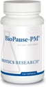 Biotics Research BioPause PM Night Menopausal Support Hormonaalne tasakaal, Black Cohosh, Sidrun Balm, Passionflower, soodustab lõõgastust ja rahulikkust, reguleerib tsirkadiaanseid rütmi, magada regulaarselt 120Caps