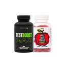V Shred Test Boost Max ja Apple Cider Vinegar Gummies Bund.