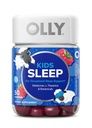 OLLY Kids Sleep Gummy, melatoniin, L-Theanine, kummel, 60 & 50 krahv