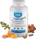 One Planet Nutrition Nano Boswellia 500 mg Veggie kapslid (120 Servings), Boswellia serrata vaik, toetab kognitiivse funktsiooni aju tervisele, mitte-GMO, vegan, gluteenivaba