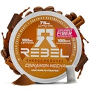 Rebel Nootroopne energia Kofeiinikotid (Cinnamon Mocha) • 100 mg Kofeiini • Alpha GPC • Huperzine A & Essential Vitamiinid • Suhkruvaba • Kookoskiud Tehnoloogia • 15 Pouches Per Can (Pack of 1)