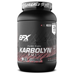 EFX Sports Karbolyn Fuel | Fast-Absorbing Carbohydrate Powder | Carb Load, Sustained Energy, Quick Recovery | Stimulant Free | 36 Servings (Kiwi Strawberry)