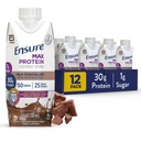 Tagage Max Protein Shake | Piimašokolaad | Valmis jooma | 30 g valku lihaste terviseks | 1 g suhkrut, 4 g kiudainet | 11 fl oz, 12 pakendit