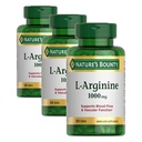 Looduse Bounty L-arginiin 1000mg verevoolu ja veresoonte funktsiooni toetamiseks - mitte-GMO, gluteenivaba, 50 tabletti (3. pakend)