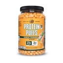 Twin Peaks Protein Puffs - (Garlic Parmesan), Keto Sõbralik, Madala carb Snack (300g, 21g Valk, 2g Net Carbs, Kõrge Valk, Tervislik Crunchy Snack)