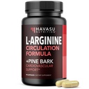 L-arginiin 1800mg ja männikoore ekstrakt 100mg - lämmastikoksiidi lisand meestele - meeste tervise tulemuslikkuse täiendus - 90 loend - vastupidavus, taastumistoetus - vegan, mitte-GMO kapslid
