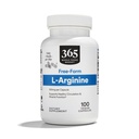 365 poolt Whole Food Market, L Arginine 500Mg 100 Veggie Caps