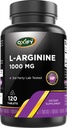 Oxify L-arginiin 1000 mg | 120 tabletti | Gluteenivaba, mitte- GMO | USAs valmistatud toidulisand
