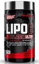 Nutrex Research Lipo-6 Black Ultra Concentrate | Thermogenic Energizing Fat Burner Supplement, Suurendada Kaalulangus, Energia Ja Intense Focus |Capsule, 60Count