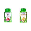 Vitafusioon Vitamiin B12 Gummy Vitamiinid 140 Loe ja võimsus C Vitamiin C Gummies 150 Loe