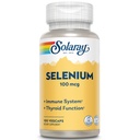 Solaray Selenium 100 mcg, tervislik immuunsussüsteem, kilpnäärme funktsioon ja antioksüdantide tugi, Vegan, Lab Verified, 60-päevane garantii, 100 serveerimist, 100 VegCaps