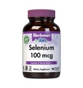Bluebonnet Selenium 100mcg kapslid (L-selenometioniin) - võimas antioksüdantide tugi - Aminohappe kompleks Selenium täiendus naistele ja meestele - Vegan, mitte-GMO, Gluteenivaba - 90 köögiviljakapslit