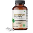 Futurebiotics Selenium 200 mcg - Selenium Aminohappe kompleks - Essential Trace Mineral koos ülima imendumisega, Non GMO, 250 kapslit