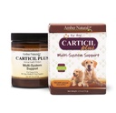 Amber NaturalZ Carticil Plus Taimne lisand koertele | Mitmesüsteemiline tugi liigese-, seede- ja immuunsüsteemi tervisele | Looduslik abi üldisele heaolule ja elujõule | 60-päevane keskmine koeratarne