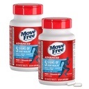 Move Free Advanced Glükosamiin Chondroitin MSM + Vitamiin D3 ühine tugi täiendada, toetab liikuvust, mugavust, tugevust, paindlikkust ja luu + Immuunsus Tervis, 120 tabletti / 40 Servings (2 Pack)
