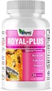 Ameerika Medic & Science Royal-Plus (30 softgels) | Royal Jelly Prenatal Vitamiinid naistele | Raualisandid Fish Oil Omega-3 rasvhapped ja foolhape | Elutähtsad toitained raseduse